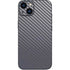 Silver Carbon Fiber Specialty Texture Material iPhone 13 Skin